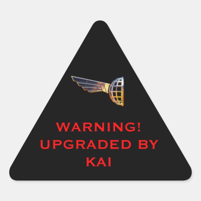 COS Warning label (Front)