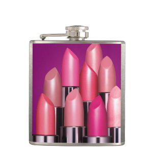 Cosemetic Lipsticks Hip Flask