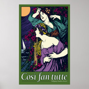 Così fan tutte, Opera Poster