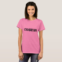 Cosima from Orphan Black block letters