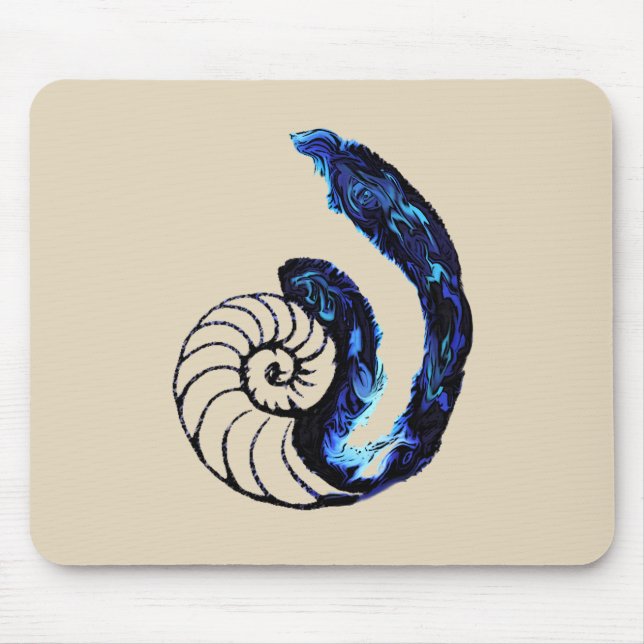 Cosima Tattoo Orphan Black Customisable Background Mouse Mat (Front)