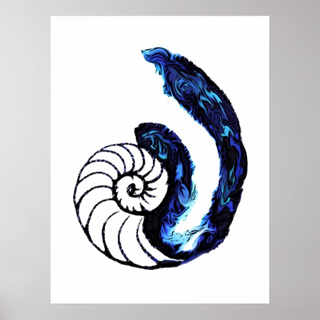 Cosima Tattoo Orphan Black Customisable Background Poster (Front)