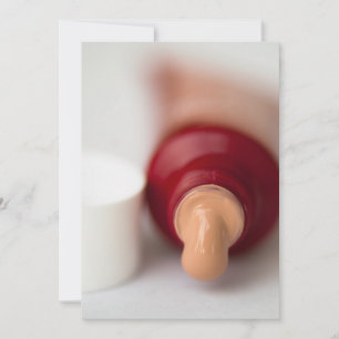 Cosmetic fluid foundation samples