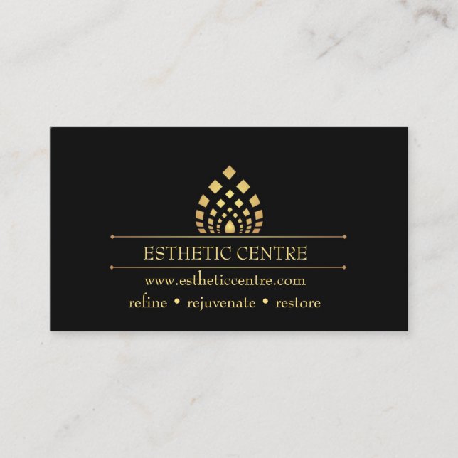 Cosmetic make up studio business card (Front)
