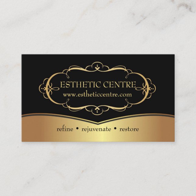 Cosmetic make up studio business card (Front)
