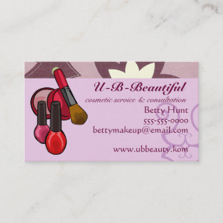 Cosmetic Services Business Card