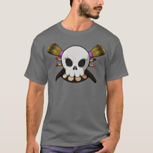 Cosmeticians crew Jolly pirate no caption T-Shirt
