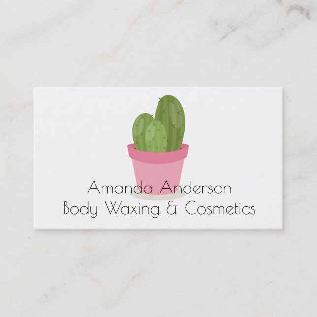 Cosmetics and waxing Beauty Appointment (Front)