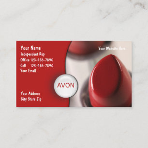 Cosmetics Business Cards