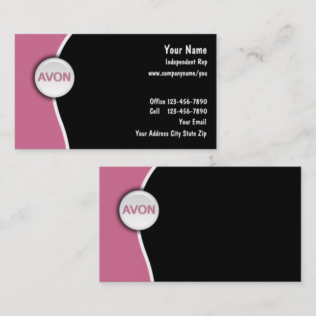 Cosmetics Business Cards (Front/Back)