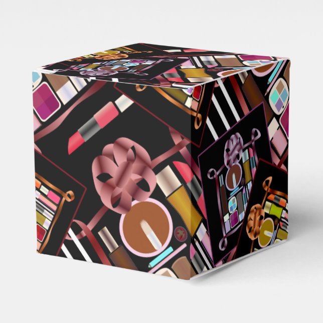 Cosmetics set favour box (Front Side)