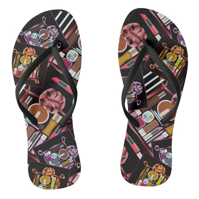 Cosmetics set flip flops (Footbed)