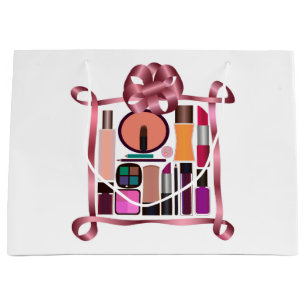 Cosmetics set large gift bag