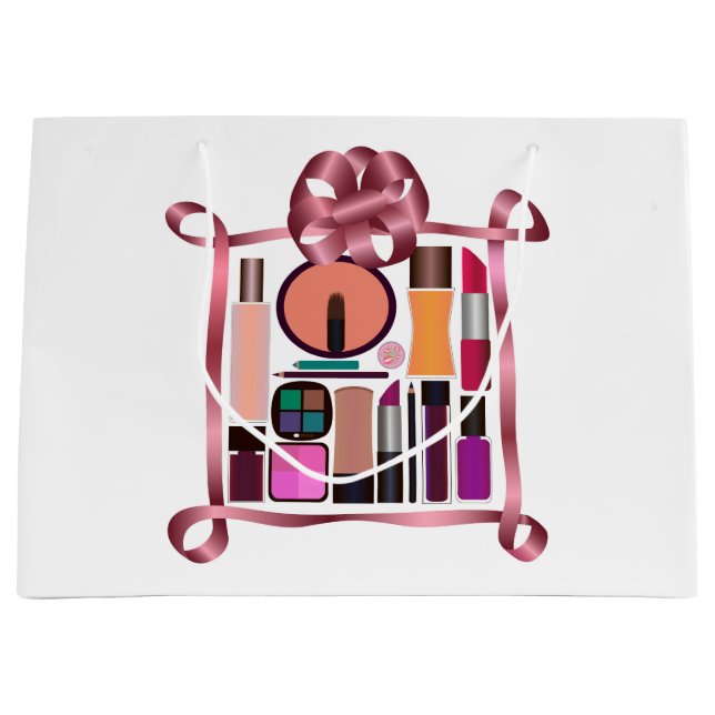 Cosmetics set large gift bag (Front)