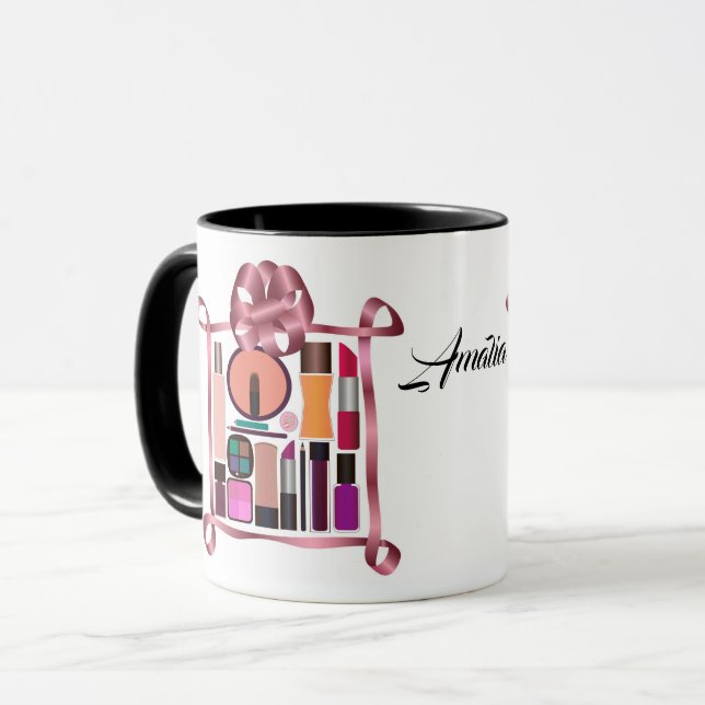 Cosmetics set mug (Front Left)