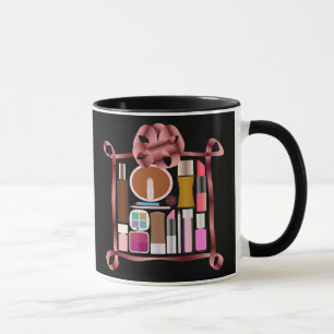 Cosmetics set mug