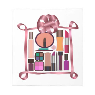 Cosmetics set notepad