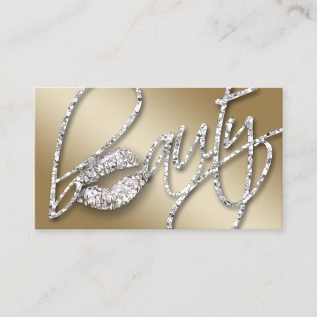 Cosmetologist Business Beauty Gold Ice Loyalty (Front)