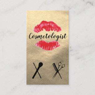 Cosmetologist Business Card