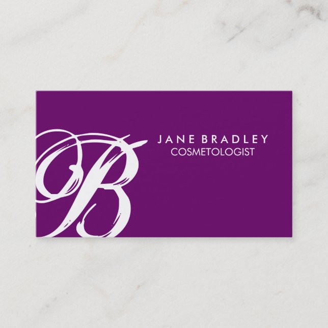 Cosmetologist - Business Cards (Front)