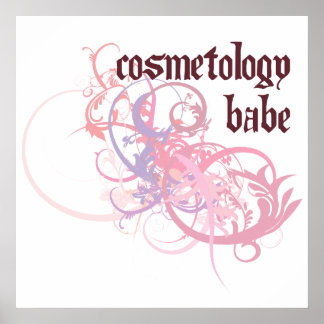 Cosmetology Babe Poster