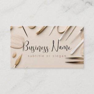 Cosmetology   Beauty   Neutral Business Card