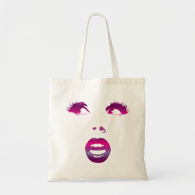 cosmetology beauty tote bag (Front)