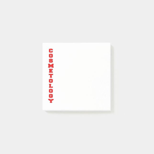 Cosmetology Post-it Notes (Front)