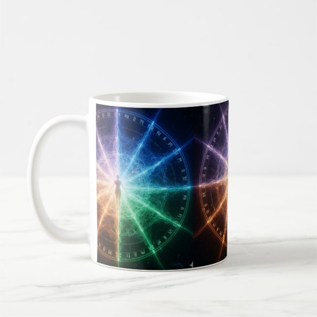 Cosmic 2026 Energy Alignment Astrology Mug (Left)
