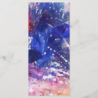 Cosmic Abstract Cat Dreamscape Bookmark Menu