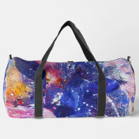 Cosmic Abstract Cat Dreamscape