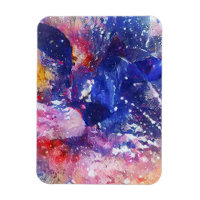 Cosmic Abstract Cat Dreamscape 