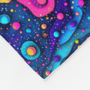 Cosmic Abstract Pattern Blanket