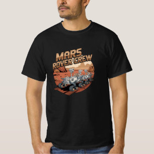 Cosmic Adventures with Mars Artwork T-Shirt