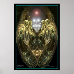 " COSMIC ANGEL " by Robert Singletary Poster