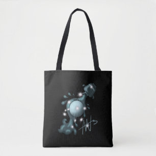 Cosmic Aquarius Uranus Zodiac Tote Bag