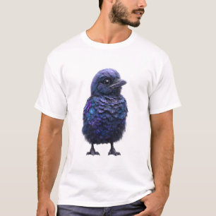 Cosmic Astral Galaxy Crow Fledgling Men T-Shirt