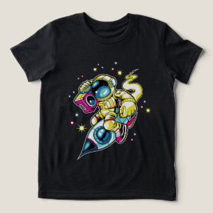 Cosmic astronaut Tri-Blend shirt
