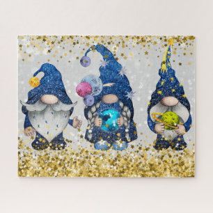 Cosmic Astronomy Gnomes Jigsaw Puzzle