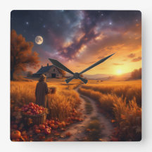 Cosmic Autumn Harvest Leggings Tights