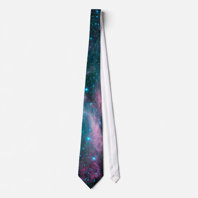 Cosmic Ballerina in space NASA infrared photo Tie (Front)