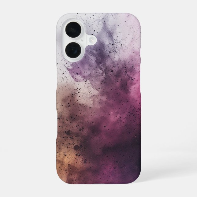 Cosmic Berry Nebula iPhone 16 Case (Back)