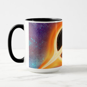 Cosmic Black Hole Galaxy Coffee Mug