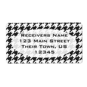 Cosmic Black Houndstooth 1