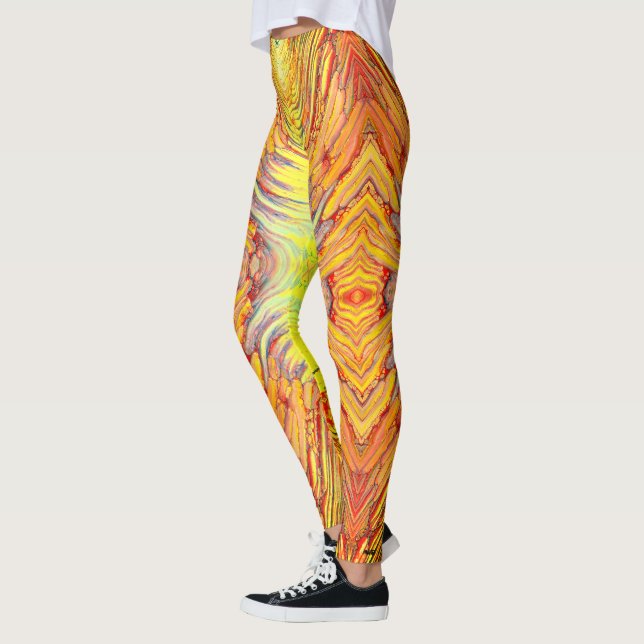 Cosmic blend of citrus leggings (Left)