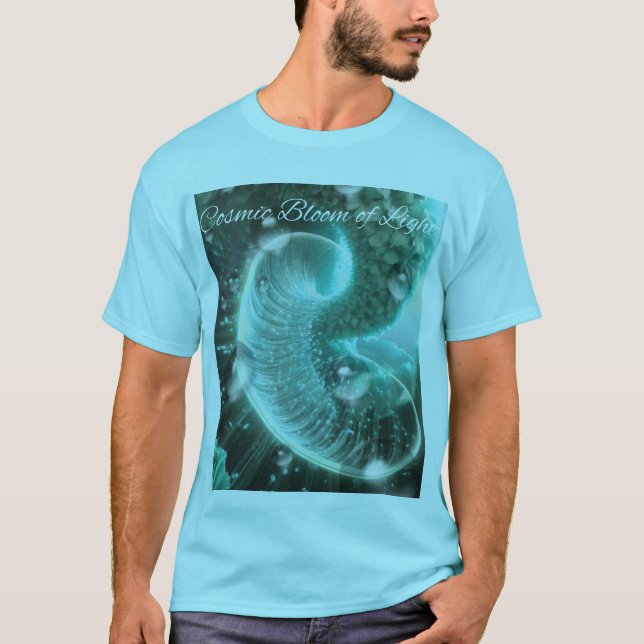 Cosmic Bloom of Light T-Shirt (Front)