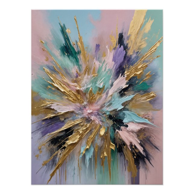 Cosmic Bloom Poster (Front)