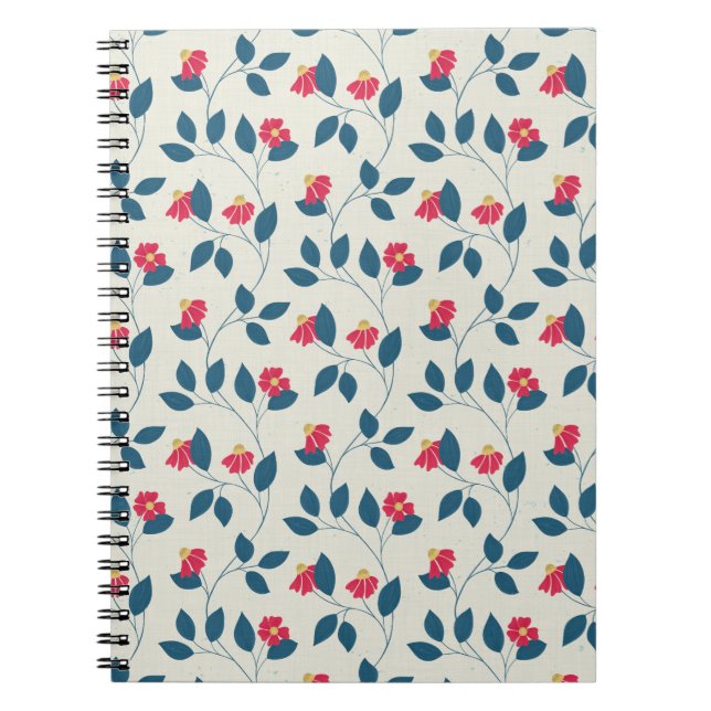 Cosmic Bloom Trailing Notebook (Front)
