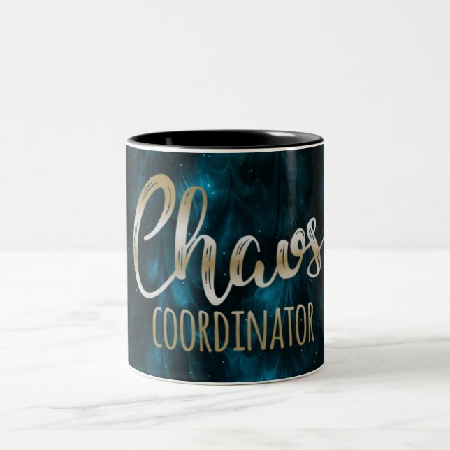 Cosmic Blue Chaos Coordinator Mug (Center)