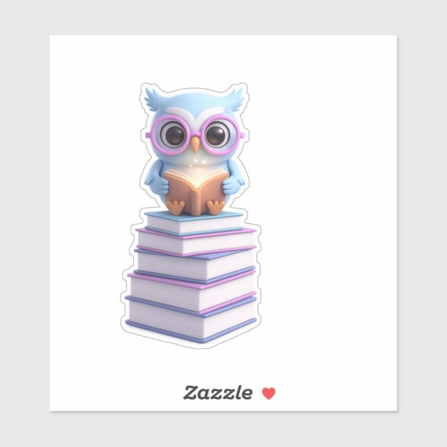Cosmic Book Owl (Sheet)
